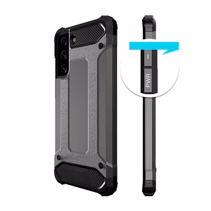 Hybrid Armor Case Kova kestävä suojakotelo Samsung Galaxy S22+ (S22 Plus) musta