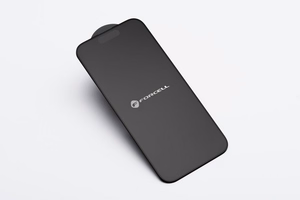 Forcell matta suojalasi - iPhone 13 / 16e (SE 4 2025) musta