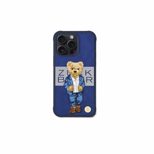 Zuck Bear Paris Gentleman iPhone 15 Pro Suojakuori Suit