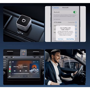 Langaton CarPlay/Android Auto adapteri Ottocast Mini Cube hopea CP88-T2