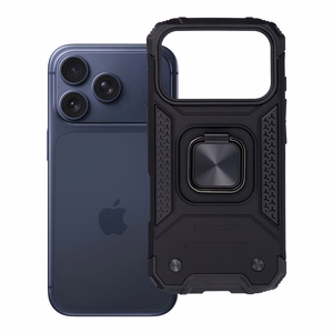 Nitro-suojakuori mallille iPhone 17 Pro / 18 Pro – musta