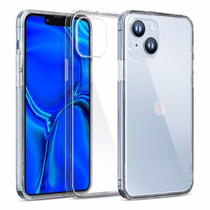 Kotelo iPhone 14 silikoni 3mk Clear Case-sarjasta - läpinäkyvää