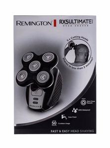 Remington Ultimate Series RX5 XR1500 – cordless head shaver with 5 shaving heads, black