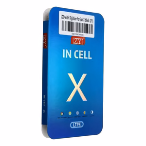 LCD-näyttö iPhone X digitoijalla musta (ZY-LTPS)