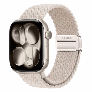 Tech-Protect NylonMag Hihna Apple Watch 4/5/6/7/8/9/SE/Ultra 1/2 (42/44/45/49 mm) Starlight