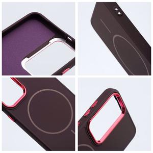 Suojakuori Samsung A37 Frame Mag Cover MagSafe-yhteensopiva violetti