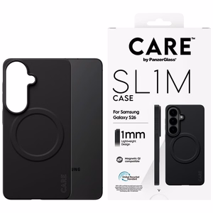 CARE by PanzerGlass SL1M suojakuori Samsung Galaxy S26 musta