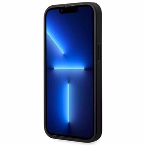 Kotelo BMW BMHCP14L22NBCK iPhone 14 Pro 6.1 "musta / musta nahka Carbon