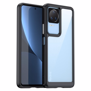 Outer Space Kotelo Xiaomi Poco F4 5G kansi joustava kehys musta