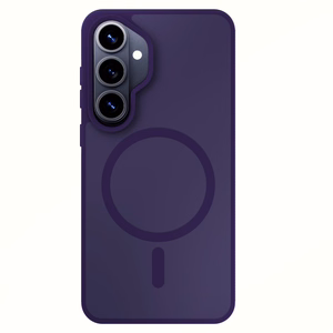 Samsung Galaxy S26 – 3mk Smoke MagCase violetti puhelimen suojakuori