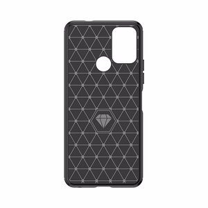 Carbon Case silikoninen suojakuori Nokia C22:lle - musta