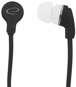 Esperanza EH147K – wired in-ear headphones, black