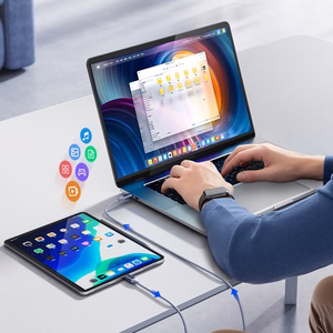 Orico CDX 100W 5A Power Delivery USB-C - USB-C kaapeli 1m - sininen
