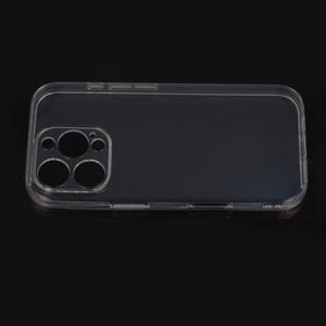 Back Case 2 mm Perfect Suojakuori iPhone 16 Pro:lle - läpinäkyvä