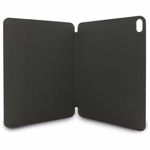 Karl Lagerfeld Saffiano Magneettinen Karl & Choupette iPad Air 11" 2024 Book Cover Suojakuori - Musta