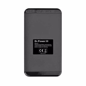 Musta Thermaltake Dr. Power III -virtalähdetesteri
