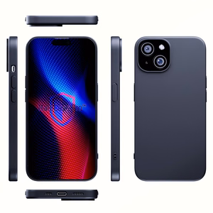 3mk Matt Case Pro Apple iPhone 15:lle - Matta musta
