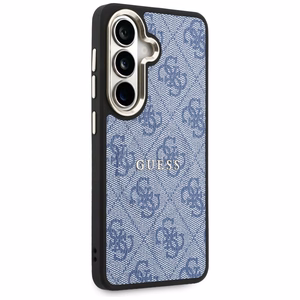Guess suojakuori 4G Embossed Ring MagSafe Samsung Galaxy S26:lle sininen