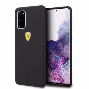 Ferrari Hardcase FESSIHCS67BK S20+ G985 musta/musta Silikoni