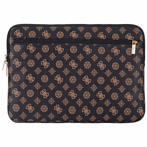 Guess Sleeve Peony Pocket Triangle 14" Kannettavan Laukku - Musta