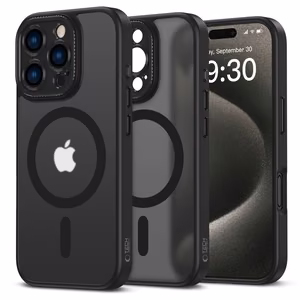Tech-Protect MagCam MagSafe Suojakuori iPhone 16 Pro Max:lle - puoliläpinäkyvä