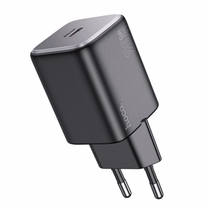 Laturi Hoco N40 (1xUSB-C 20W) musta