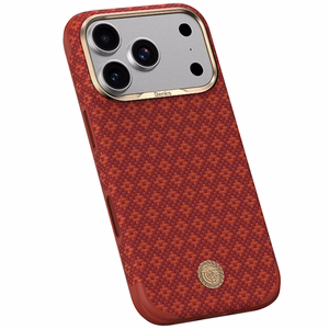 Benks ArmorGrid Edge X9 Air Navigator Kevlar-suojakuori (C.K.FL.AP.RD.X069) iPhone 18 Pro / 17 Pro -puhelimille, punainen (Sawy Red)