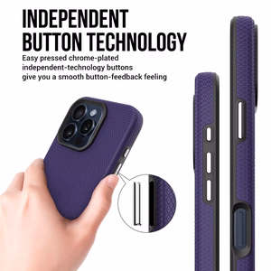 Perfectionists Triangle Mag Case iPhone 13 Pro purple