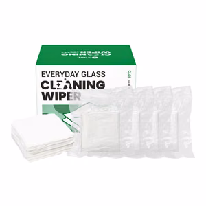 2UUL CL05 4-inch glass cleaning cloth, 400 pcs/box