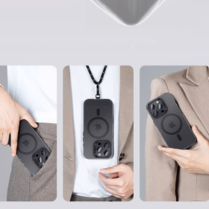 Benks Magnetic Lucid Armor Case -suojakuori (B066) Iphone 16 Pro Maxille, musta (kameran ohjauspainike)