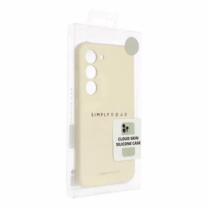 ROAR Suojakuori CLOUD SKIN Samsung A37 5G:lle vaalenkeltainen