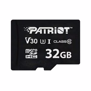 Muistikortti PATRIOT VX Series 32GB MicroSDXC V30 Class 10 UHS-I U3 4K UHD (PSF32GVX31MCH)