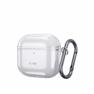 Tech-Protect FLEXAir Suojakuori Apple AirPods 4:lle - läpinäkyvä
