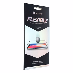 Bestsuit Flexible Hybrid Glass 5D suojalasi Apple iPhone 12 mini musta