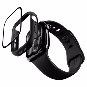 Spigen Thin Fit 360 -suojakuori laitteelle Apple Watch 42 mm – musta