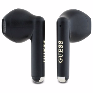 Guess Printed Classic Logo Bluetooth -langattomat kuulokkeet - musta