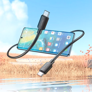 Hoco USB-C - USB-C -kaapeli PD 6A 100W 1 m X96 musta