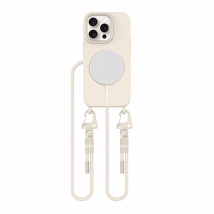 Tech-Protect MagNecklace MagSafe Suojakuori iPhone 15 Pro:lle - beige