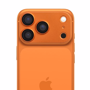 AR+AF Täysmetallinen karkaistu lasi IPHONE 17 PRO MAX:lle oranssi