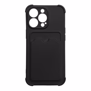 Kortti Armor Case Pussi Cover Xiaomi Redmi 10X 4G / Xiaomi Redmi Note 9 Card Wallet Silikoni Armor Cover Air Bag Musta