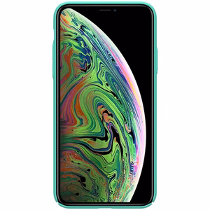Nillkin Super Frosted Shield suojakuori laitteelle Apple iPhone 11 Pro Max, mintunvihreä