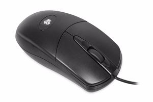 iBOX i007 wired optical mouse, black
