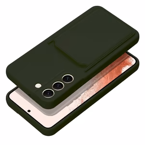 Suojakuori Samsung S24 PLUS:lle Card Case vihreä