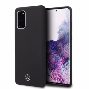 Mercedes Silicone Line Silikoninen Suojakuori Samsung Galaxy S20+:lle musta