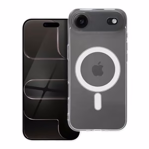 Clear Case 2mm Mag Cover Suojakuori iPhone 17 AIR:lle MagSafe-yhteensopiva kameransuojalla läpinäkyvä