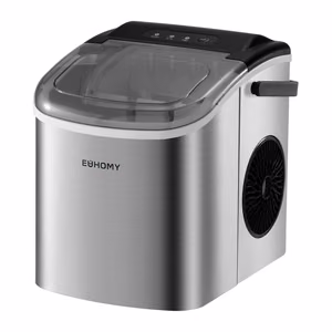 Euhomy IM001 jääpalakone, 1.2 l, 12 kg (hopeanvärinen)