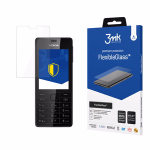 Nokia 515 Dual Sim – 3mk FlexibleGlass puhelimen näytönsuoja