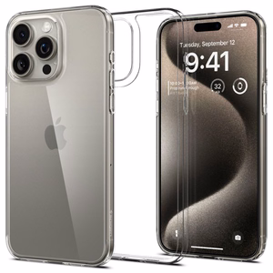 Spigen Airskin Hybrid Suojakuori iPhone 15 Pro Max:lle - Kirkas
