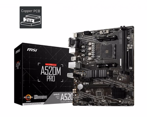 MSI A520M PRO AM4 M-ATX -emolevy