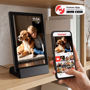 Kruger&Matz FRAMEO Wi-Fi 10,1 tuuman digitaalinen valokuvakehys sisäänrakennetulla akulla
